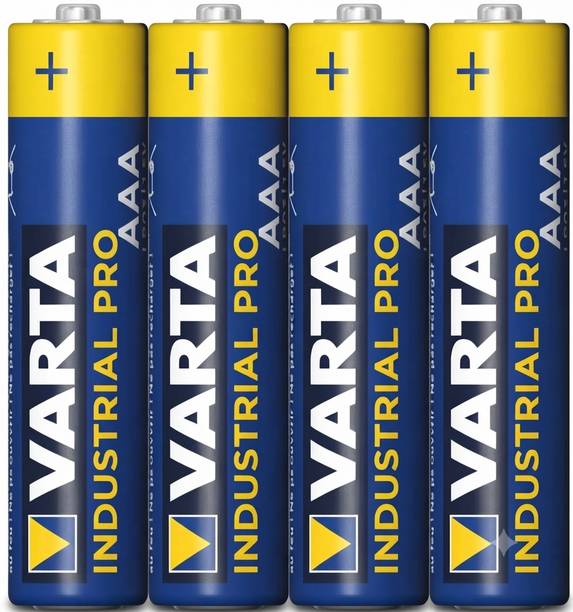 Varta Industrial Pro AAA Batteries pack of 4  Battery