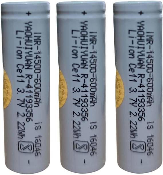 I-Birds Enterprises high quality 14500 Rechargeable 3.7V 600mAh Li-ion   Battery