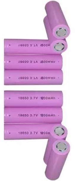 NKL 8 Rechargeable Lithium-Ion 18650 Cell Emergency Light Torch PowerBank  Battery