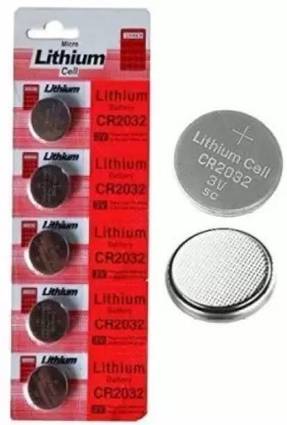 PREMBROTHERS Lithium CR2032 3V Coin Cell For /watches/toys /LEDs,/calculators/car remote etc  Battery