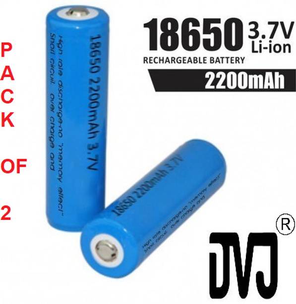 DVJ CERTIFIED lithium 18650 battery li-ion 3.7V rechargeable battery cell   Battery