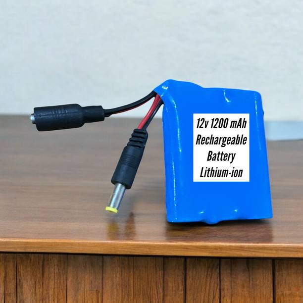 Ekavir 12V Lithium-ion , 1200mAh, Fast Charging, 800 Recharge Cycles  Battery