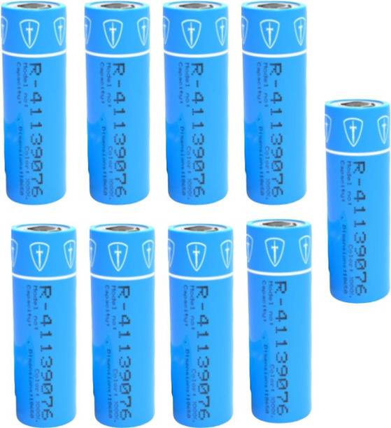 Tiitan 2000mAh Lithium ion 18650 3C Rechargeable 3.7V  Cell Pack of 9  Battery