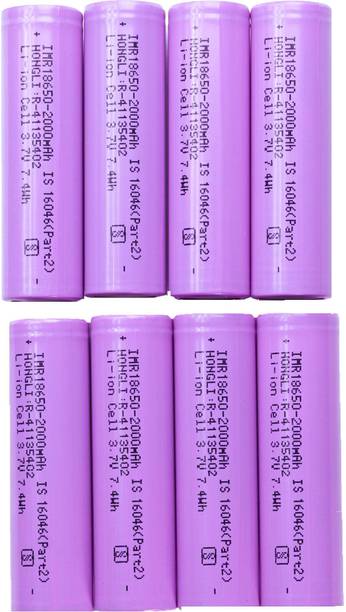 khurafatiLabs 18650 3.7v Rechargeable Li-ion 2000mAh   Battery