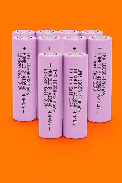 Ziddjeet H331 Li-ion Rechargeable  3.7V 1200mAh – Single Cell for Torch & RC Toys  Battery