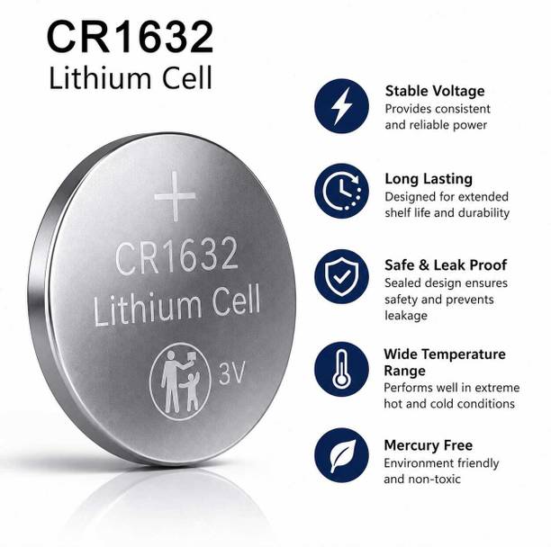Wanzhow CR1632 Power Coin Cell  Battery