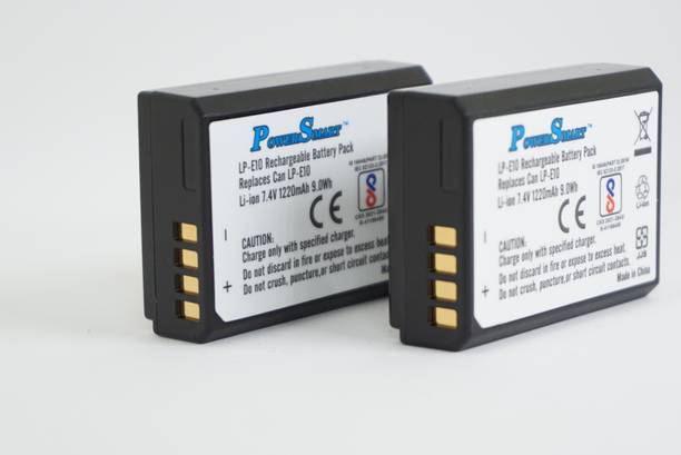 Power Smart LP-E10 7.4v 1220mAh Lithium-ion (Pack of 2)  for Canon 1300D 1500D 4000D  Battery