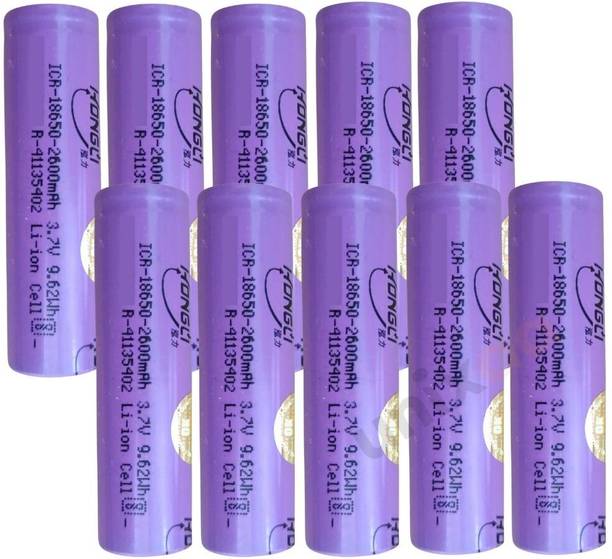 UNIXAA 18650 3.7V Rechargeable Lithium Li-ion 2600mAh   Battery