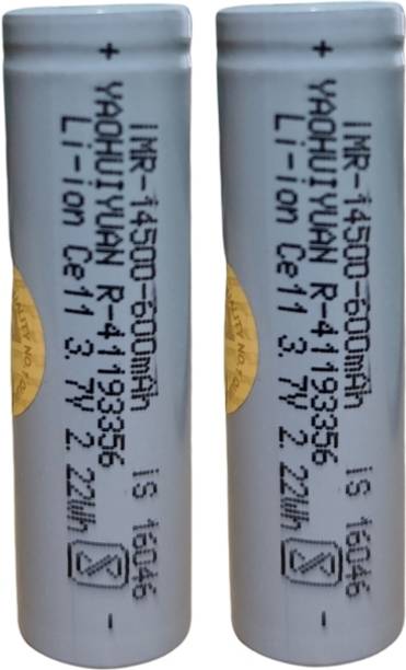 I-Birds Enterprises high quality 14500 Rechargeable 3.7V 600mAh Li-ion   Battery