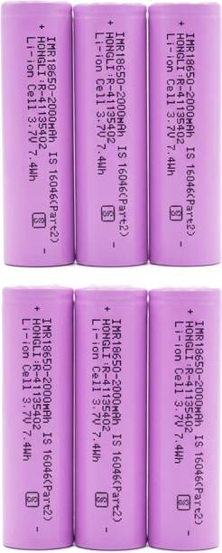 khurafatiLabs 18650 3.7v Rechargeable Li-ion 2000mAh   Battery