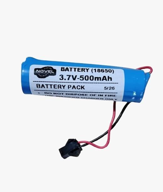 NOVEL 18650 3.7V-500mAh Lithum Ion   Battery