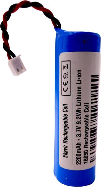 Ekavir 18650 3.7 V 2200 mAh Rechargeable Lithium-Ion  Battery