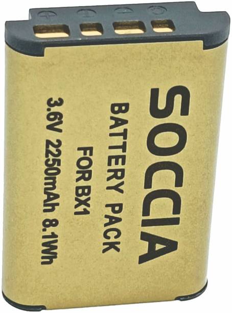 SOCCIA BX1 is a high-performance lithium-ion Camera   Battery