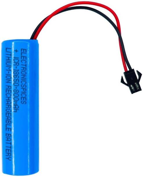 gobagee 14500 Lithium-ion 800mAh Rechargeable  with Wire and Black JST Connector  Battery