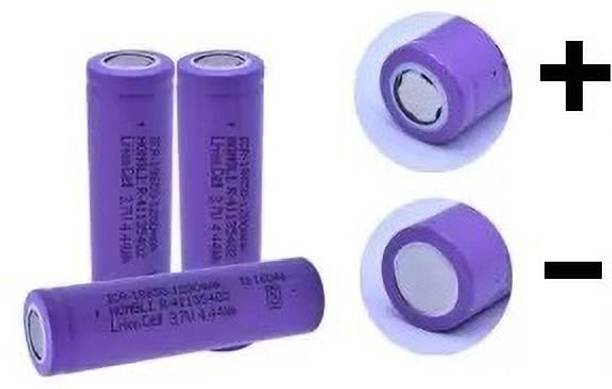 BSVR 212 Rechargeable Lithium-Ion 18650 Cell Emergency Light Torch PowerBank  Battery