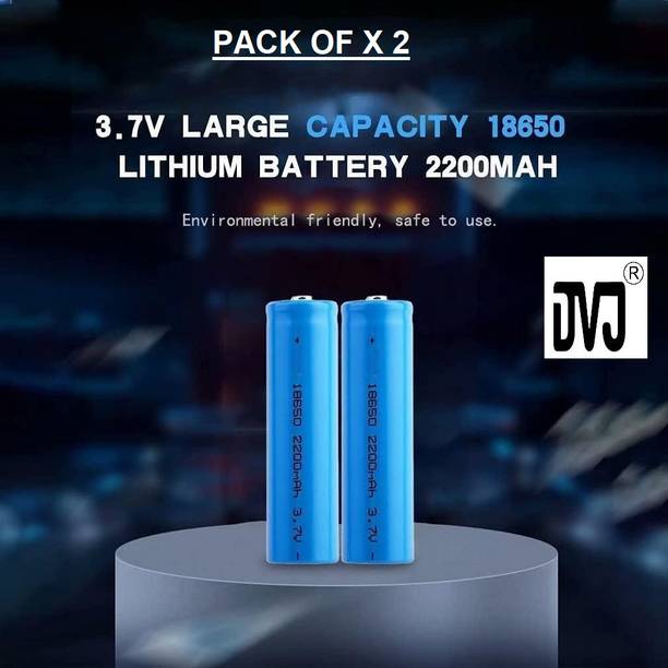DVJ QUALITY CHECKED 3.7V SUPER FAST 18650 rechargeable lithium-ion battery  Battery