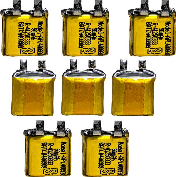 Digital Craft 8PC Mini LiPo 90mAh 3.7V Rechargeable  for TWS Earbuds  Battery