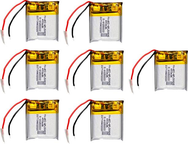 Digital Craft 7PC 3.7V 450mAh LiPo  Cell for RC Toys Bluetooth Speaker DIY Use  Battery