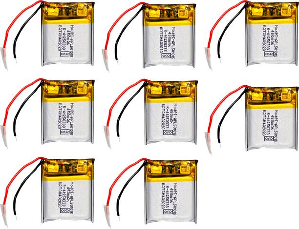 Digital Craft 8PC 450mAh 3.7V LiPo Rechargeable  for RC Toys MP3 Player DIY  Battery