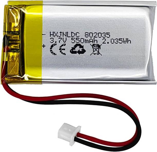 NOVEL 3.7V 450mAh 802035 Rechargeable LiPo   Battery