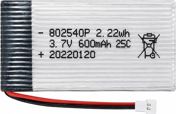 NOVEL 3.7V 600mAh 802540 Rechargeable LiPo   Battery