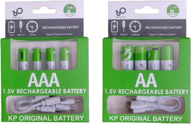 MY BABY LOVE A PERFECT CARE AA Rechargeable Lithium-Ion 750mAh with Type-C| USB Cable1.5V | Charging Battery