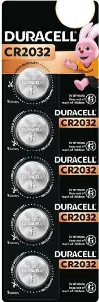DURACELL CR2032 Lithium Coin, Specialty Devices, Child Resistant Packaging  Battery