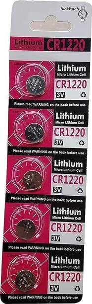 OG X NEXA WITH DEVICE CR1220 Lithium Coin Cell , 3V, Pack of 5, for Watches and Electronics  Battery
