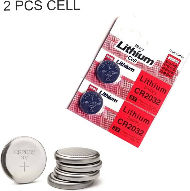 Wanzhow Lithium Coin  cell CR 2032 3V - Pack of 2  Battery