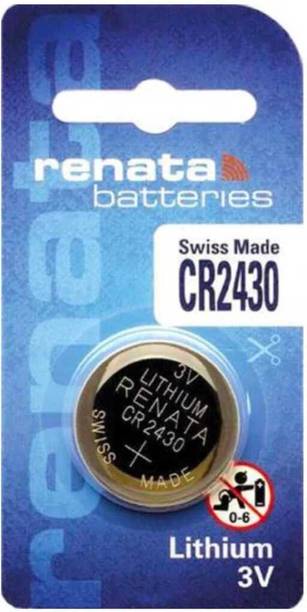 MICROUSB Renata CR2430 3V 285mAh Lithium Coin Cell   Battery