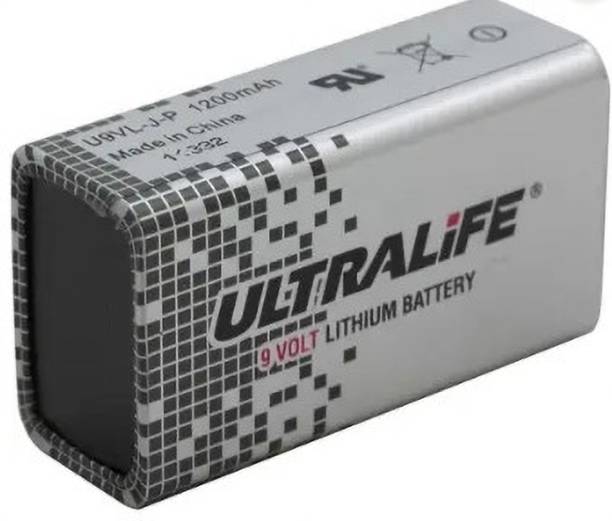 ULTRALIFE 9V Long-Life Non-Rechargeable Lithium Original)   Battery