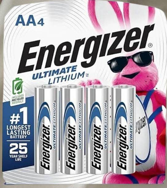 Energizer Ever4pks AA Ultimate Lithium L91bp 4 Batteries  Battery
