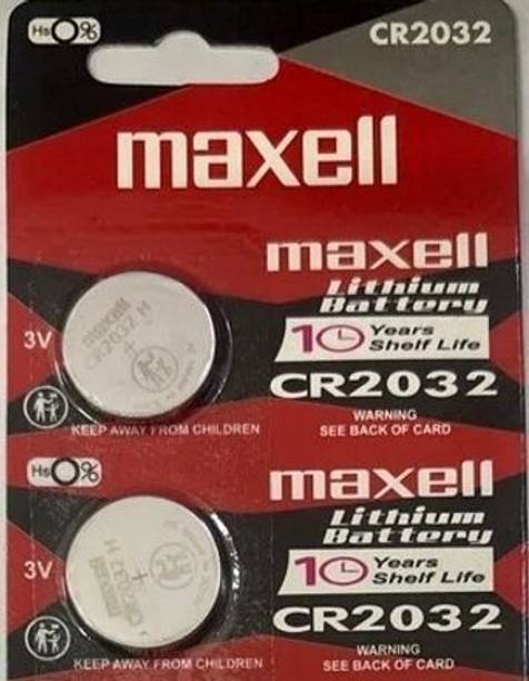 Maxell CR2032 Lithium  – Long Lasting 3V  Battery