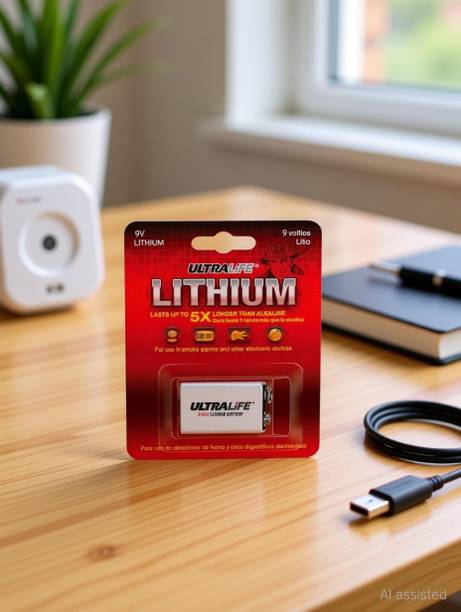 MICROUSB Ultralife U9VLJP 9Volt Lithium for Memory Backups Battery