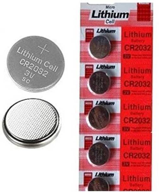 Nimida CR2032 Lithium Coin 3V, Pack of 5 For use in Calculators, keyfobs, etc   Battery