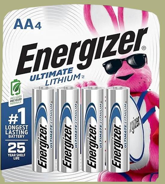 Energizer Ever4pk AA Ultimate Lithiumm L91bp 4 Batteries  Battery
