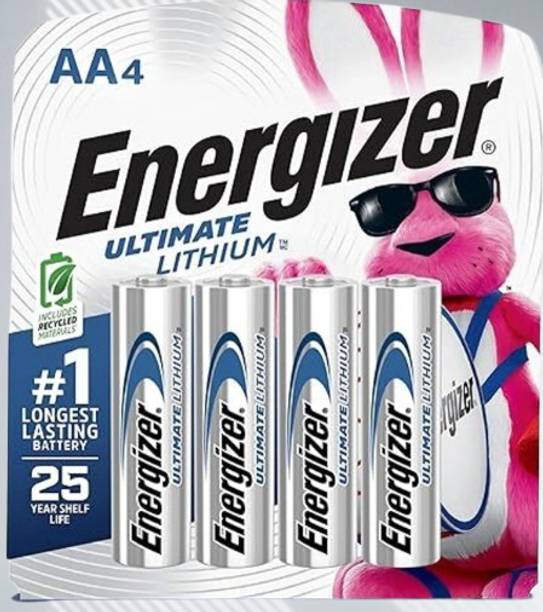 Energizer Ever4pk AA Ultimate Lithiums L91bp 4 Batteries  Battery