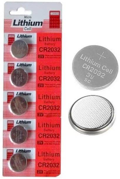 xenee Micro Lithium Cell CR2032 Coin  3v (Pack of 5)  Battery
