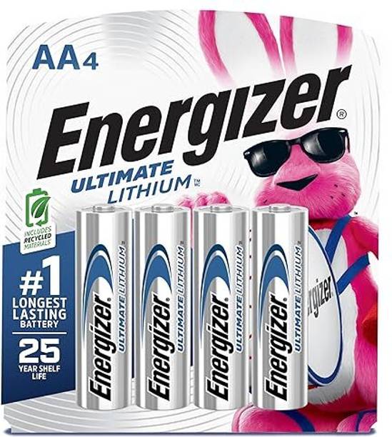 Energizer Ever4pk AA Ultimate Lithium L91bp 4 Batteries  Battery