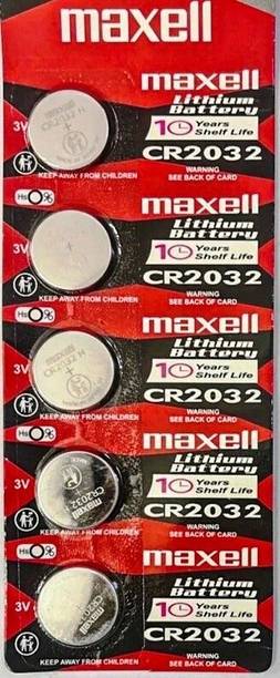 Maxell CR2032 Lithium  – Long Lasting 3V  Battery