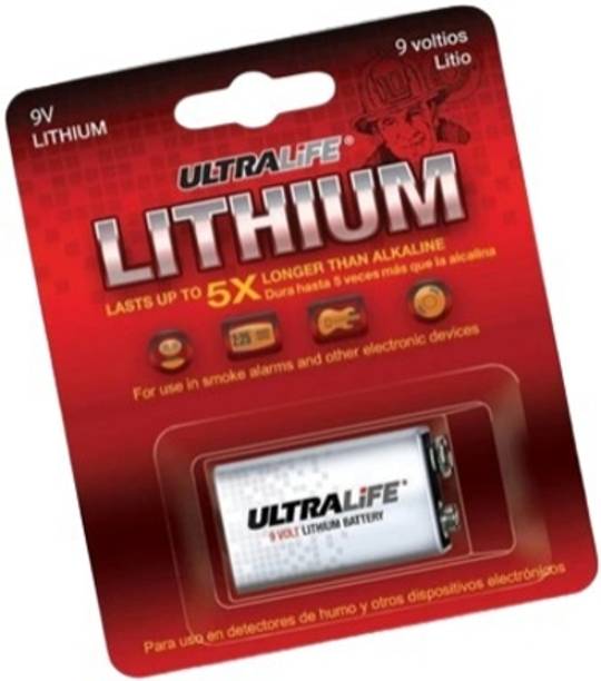 MICROUSB Ultralife 9V 1200Mah U9VL-JPBP Long-Life Lithium   Battery