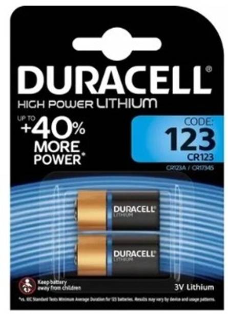 DURACELL CR123-Pack of 2  (Pack of 2)  Battery
