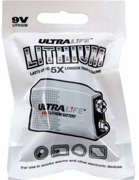 MICROUSB Ultralife 9Volt U9VLJPX Lithium  for Sensors and Memory Backups  Battery