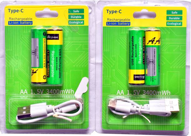 MY BABY LOVE A PERFECT CARE AA Rechargeable Lithium-Ion  750mAh with Type-C|USB Cable 1.5V | Charging  Battery
