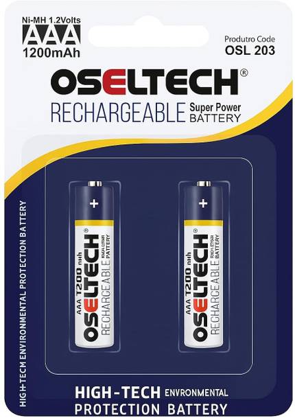 OSELTECH AAA Rechargeable  1200mAh 1.2V | Pack of 2 | Low Self Discharge  Battery