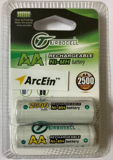 ArcEin 1.2V 2500mAh AA Ni-MH Rechargeable battery for remote control,electric toys,etc Battery