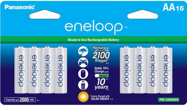 SILVER HOUSE Panasonic Eneloop rechargeable 4AA  Battery