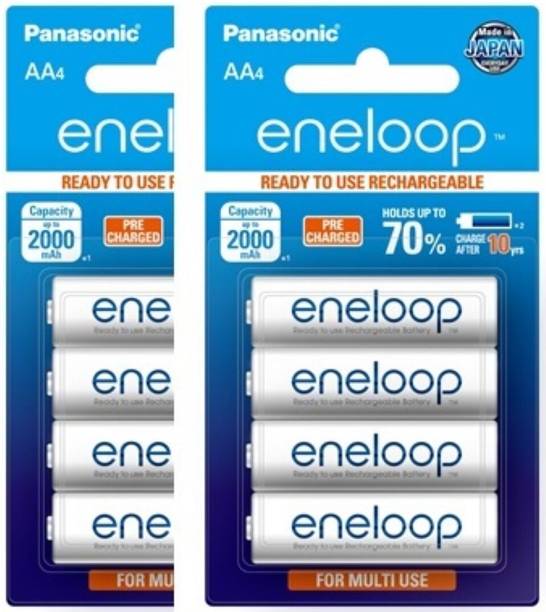 Panasonic BK3MCCE/8BN ENELOOP AA Rechargeable 2000 mAh manufactured in Japan  Battery