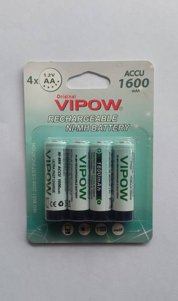 MICROUSB Vipow ACCU 1.2V 1600mAh AA Rechargeable NI-MH   Battery