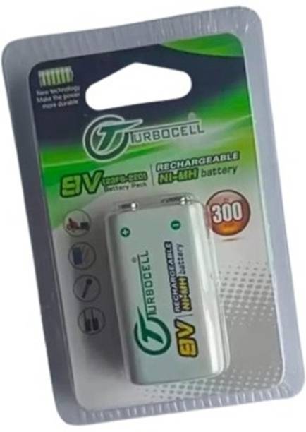 MICROUSB Turbocell 300Mah 9V Rechargeable 300Mah Ni-MH   Battery
